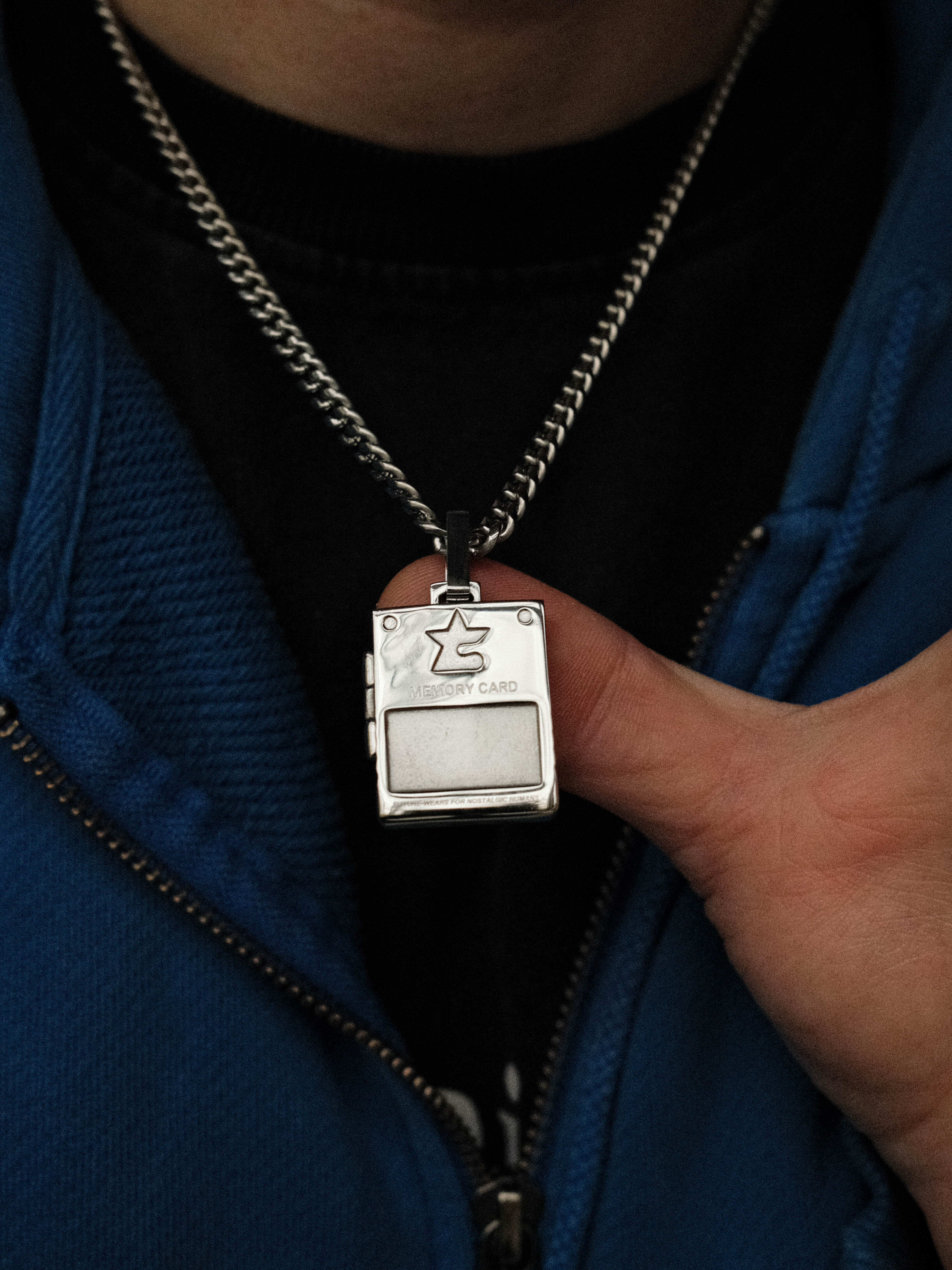 Memory Card Necklace (Steel) - Image 5