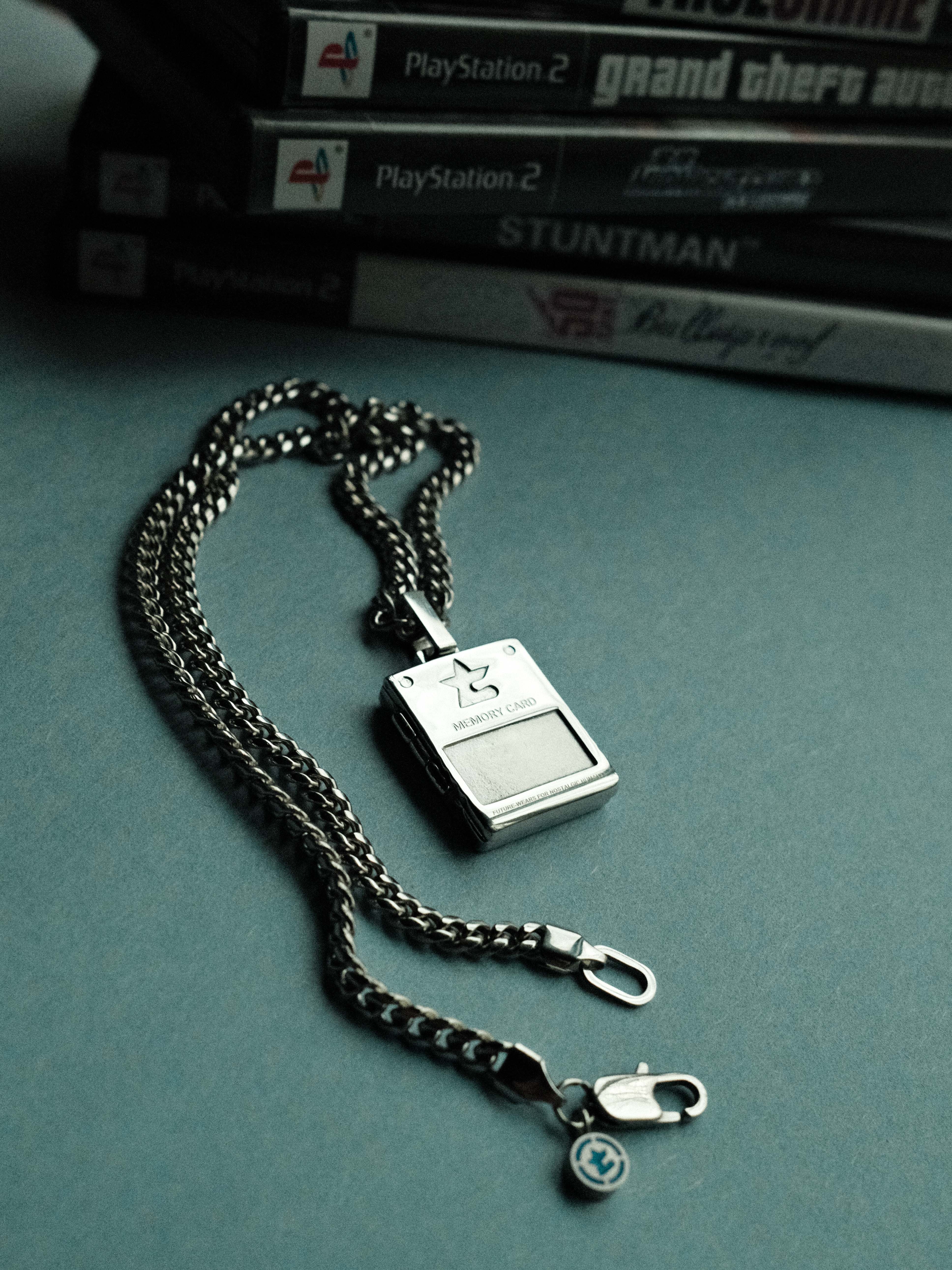 Memory Card Necklace (Black) - Image 5